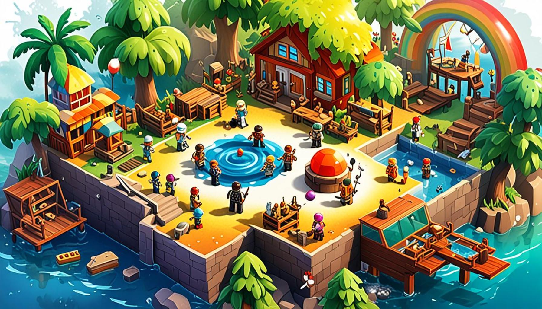 로블록스에서 게임 [17182] 자산 생성의 협업 중요성