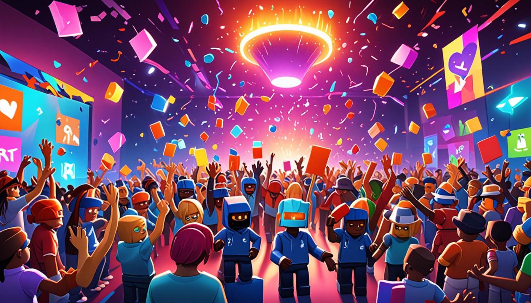 Comment les événements virtuels sur Roblox favorisent la solidarité et l’inclusion sociale entre les joueurs.